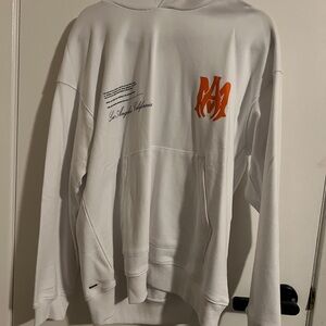 AMIRI White Hoodie